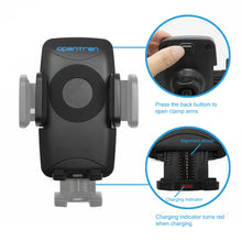 Load image into Gallery viewer, Opentron Wireless Car Charger Car Mount Air Vent Phone Holder
