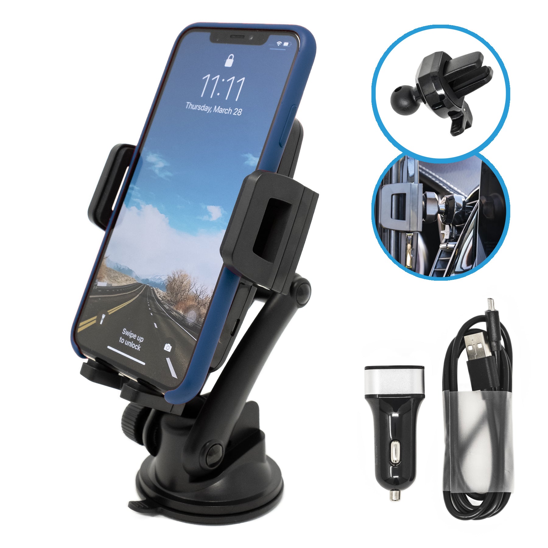 Moskee sextant knoop Opentron Wireless Car Charger Car Mount Air Vent Phone Holder – opentron